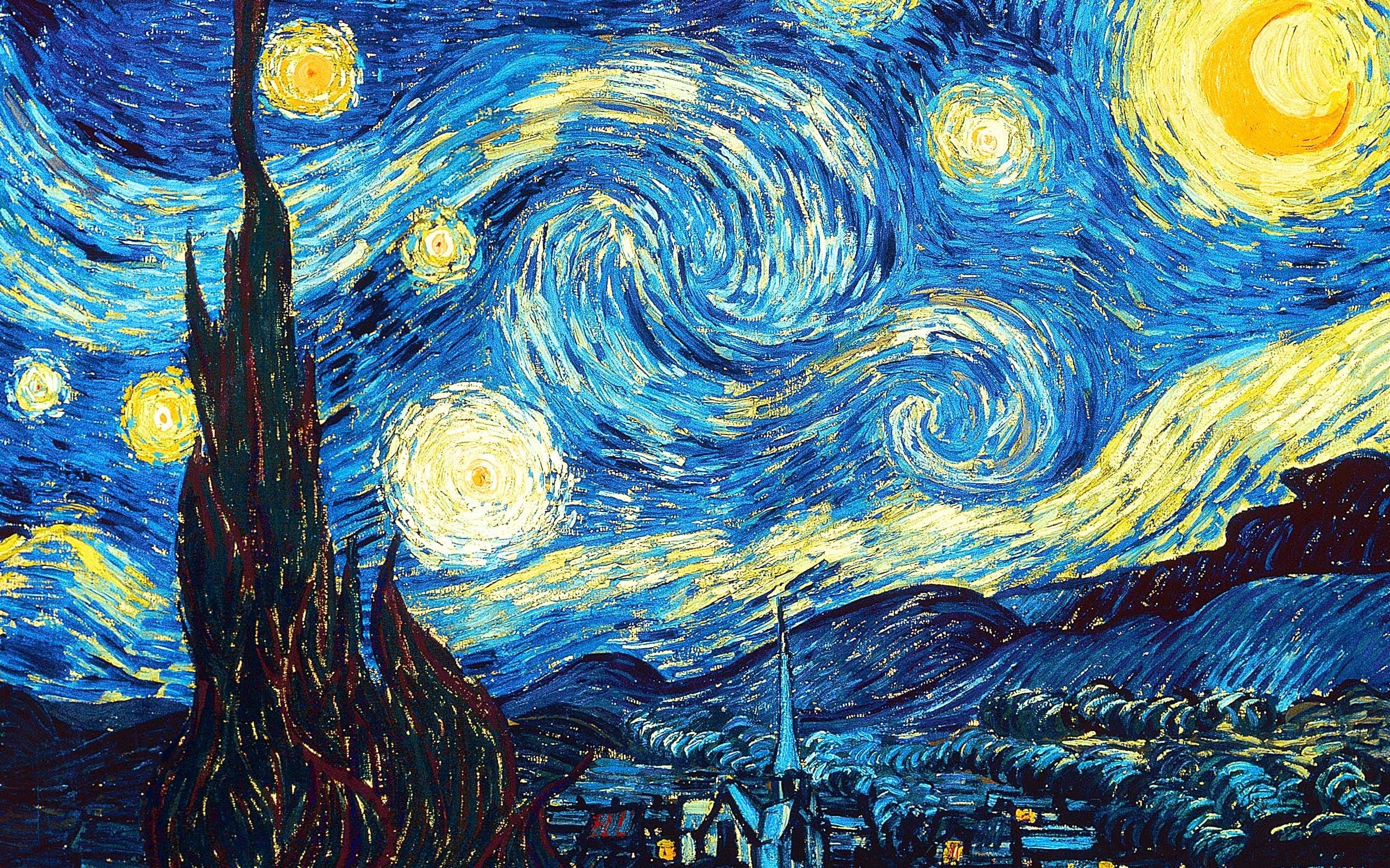 Starry Night background